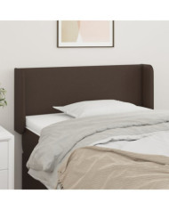 Tête de lit avec oreilles Marron 83x16x78/88 cm Similicuir | Mobilier & Déco