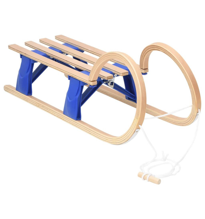 Traîneau pliable 110 cm Contreplaqué | Mobilier & Déco