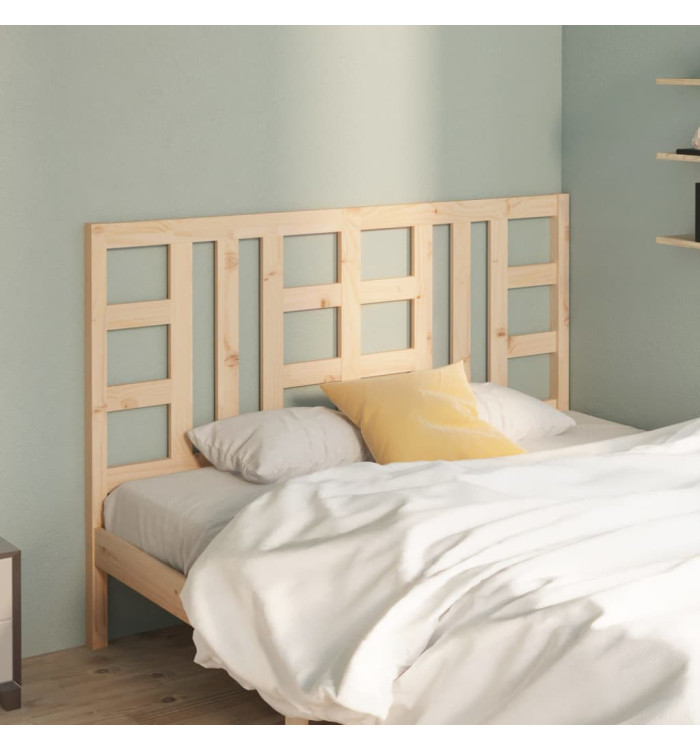 Tête de lit 126x4x100 cm Bois massif de pin | Mobilier & Déco