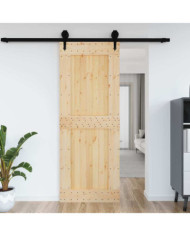 Porte NARVIK 85x210 cm bois massif de pin | Mobilier & Déco