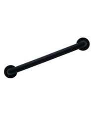 RIDDER Barre d'appui 60 cm Noir Aluminium | Mobilier & Déco