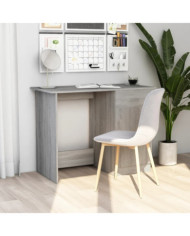 Bureau Sonoma gris 100x50x76 cm Bois d'ingénierie | Mobilier & Déco