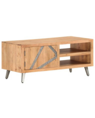 Table basse 90x45x40 cm Bois d'acacia massif | Mobilier & Déco