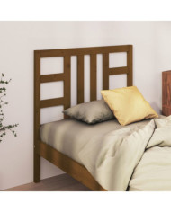 Tête de lit Marron miel 81x4x100 cm Bois massif de pin | Mobilier & Déco