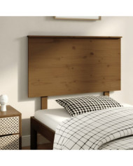 Tête de lit Marron miel 94x6x82,5 cm Bois massif de pin | Mobilier & Déco
