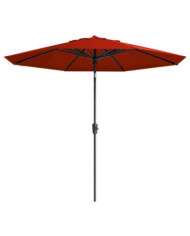 Madison Parasol de jardin Paros II Luxe 300 cm rouge brique | Mobilier & Déco