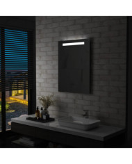 Miroir mural à LED pour salle de bains 60x80 cm | Mobilier & Déco