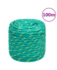 Corde de bateau Vert 18 mm 100 m Polypropylène | Mobilier & Déco