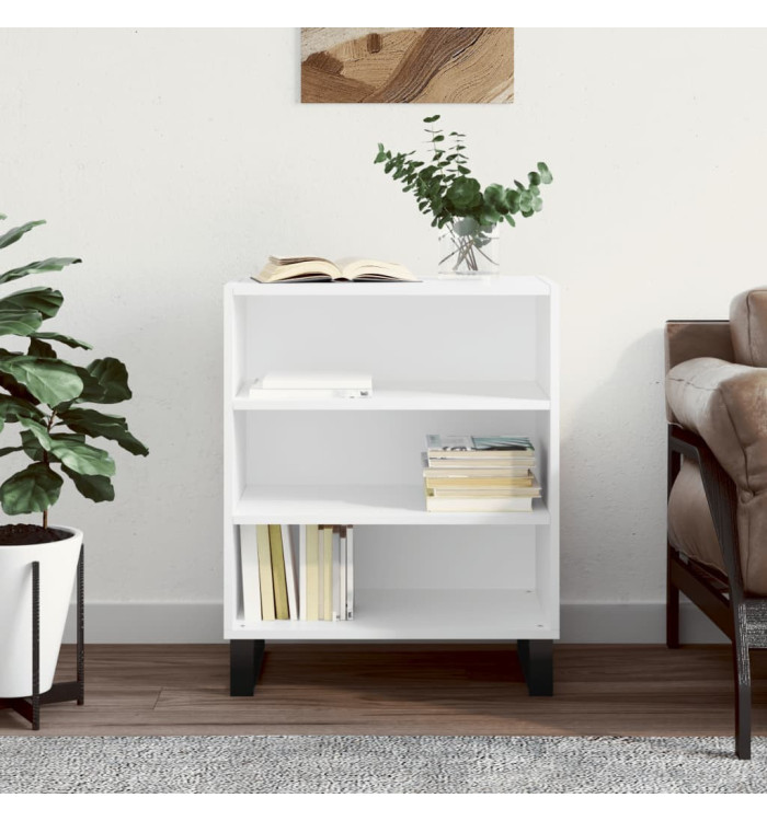 Buffet blanc 57x35x70 cm bois d’ingénierie | Mobilier & Déco