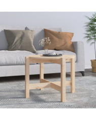 Table basse Ø 62,5x45 cm Bois massif de pin | Mobilier & Déco