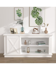 Kit mini de porte d'armoire coulissante Acier au carbone 200 cm | Mobilier & Déco