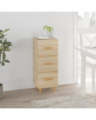 Buffet Chêne sonoma 34,5x34x90 cm Bois d'ingénierie | Mobilier & Déco
