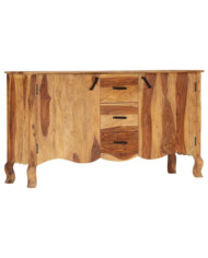 Buffet 145x40x80 cm Bois solide | Mobilier & Déco