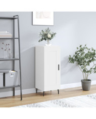 Buffet blanc 34,5x34x90 cm bois d'ingénierie | Mobilier & Déco