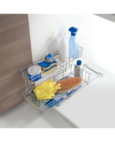 Metaltex Organisateur d'évier à 2 niveaux Limpio | Mobilier & Déco
