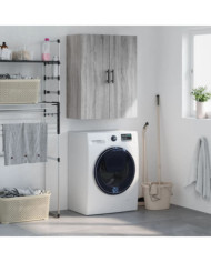 Armoire murale sonoma gris 69,5x34x90 cm | Mobilier & Déco