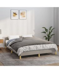 Couverture lestée avec housse Gris 138x200 cm 10 kg Tissu | Mobilier & Déco