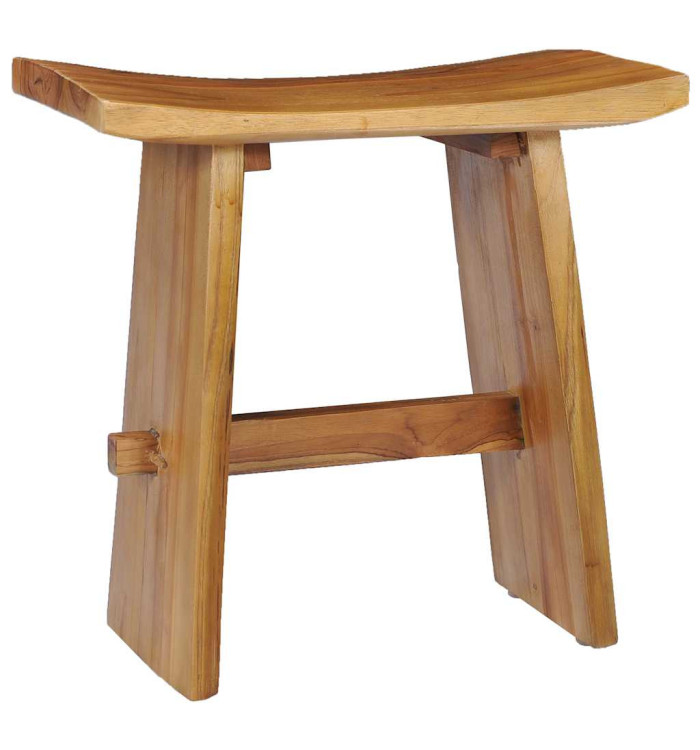 Tabouret Bois de teck massif | Mobilier & Déco