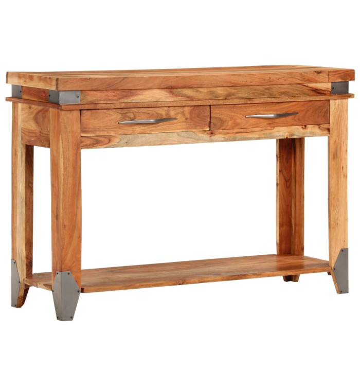 Table console 110x34x74 cm Bois d'acacia massif | Mobilier & Déco