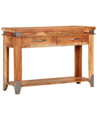 Table console 110x34x74 cm Bois d'acacia massif | Mobilier & Déco