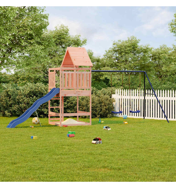 Aire de jeux d'extérieur bois massif de douglas | Mobilier & Déco