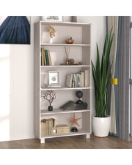 Buffet HAMAR Bois massif de pin Blanc | Mobilier & Déco
