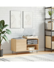 Armoire à disques chêne sonoma 85x38x48 cm bois d'ingénierie | Mobilier & Déco