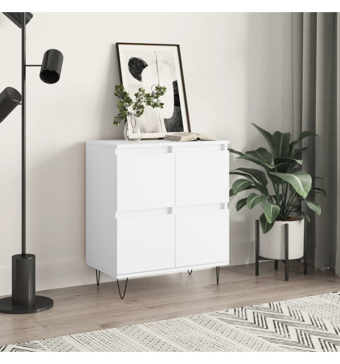Buffet Blanc 60x35x70 cm Bois d'ingénierie | Mobilier & Déco