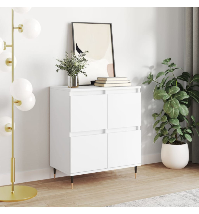 Buffet Blanc 60x35x70 cm Bois d'ingénierie | Mobilier & Déco