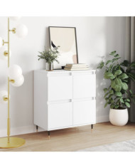 Buffet Blanc 60x35x70 cm Bois d'ingénierie | Mobilier & Déco