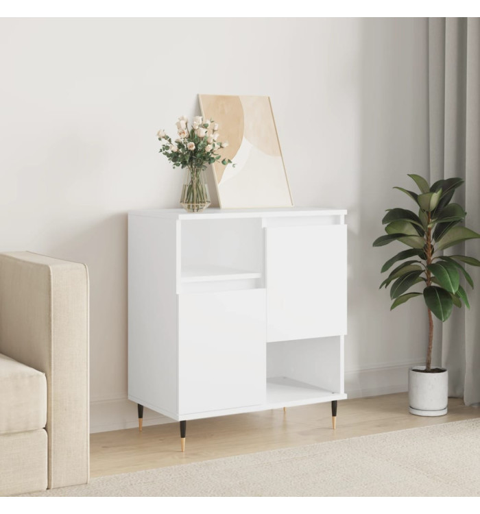 Buffet Blanc 60x35x70 cm Bois d'ingénierie | Mobilier & Déco