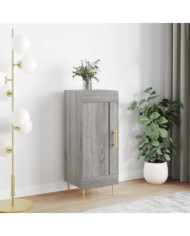 Buffet Sonoma gris 34,5x34x90 cm Bois d'ingénierie | Mobilier & Déco