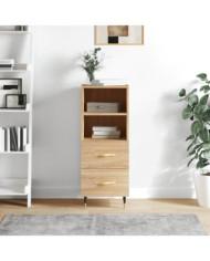 Buffet Chêne sonoma 34,5x34x90 cm Bois d'ingénierie | Mobilier & Déco