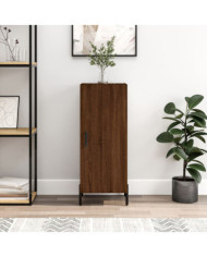 Buffet Chêne marron 34,5x34x90 cm Bois d'ingénierie | Mobilier & Déco