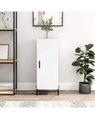 Buffet blanc 34,5x34x90 cm bois d'ingénierie | Mobilier & Déco