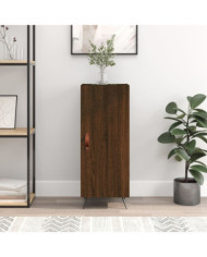 Buffet Chêne marron 34,5x34x90 cm Bois d'ingénierie | Mobilier & Déco