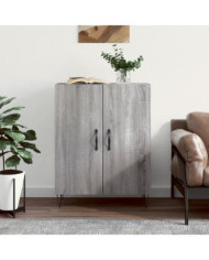 Buffet sonoma gris 69,5x34x90 cm bois d'ingénierie | Mobilier & Déco