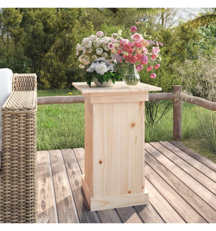 Support à fleurs 40x40x60 cm Bois de pin solide | Mobilier & Déco