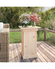 Support à fleurs 40x40x60 cm Bois de pin solide | Mobilier & Déco