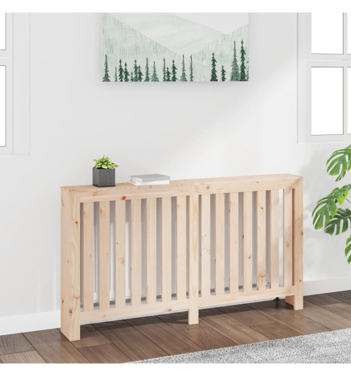 Cache-radiateur 153x19x84 cm Bois massif de pin | Mobilier & Déco