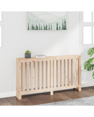 Cache-radiateur 153x19x84 cm Bois massif de pin | Mobilier & Déco