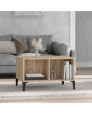 Table basse Chêne sonoma 60x50x36,5 cm Bois d'ingénierie | Mobilier & Déco