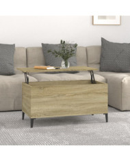 Table basse Chêne sonoma 90x44,5x45 cm Bois d'ingénierie | Mobilier & Déco