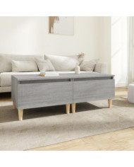 Tables d'appoint 2 pcs Sonoma gris 50x46x35 cm Bois ingénierie | Mobilier & Déco