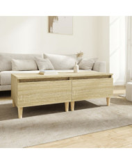 Tables d'appoint 2 pcs Chêne sonoma 50x46x35 cm Bois ingénierie | Mobilier & Déco