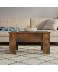 Table basse Chêne fumé 79x49x41 cm Bois d'ingénierie | Mobilier & Déco