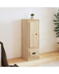 Buffet haut chêne sonoma 36x35,5x103,5 cm bois d'ingénierie | Mobilier & Déco