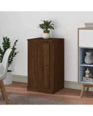 Buffet chêne marron 37,5x35,5x67,5 cm bois d'ingénierie | Mobilier & Déco