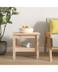 Table basse 45x45x40 cm Bois massif de pin | Mobilier & Déco