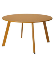 ProGarden Table d'appoint 70x40 cm jaune moutarde mat | Mobilier & Déco